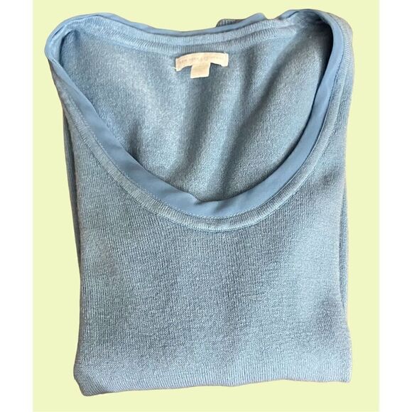 New York and Co. Sky Blue Sweater / SZ: M / NWOT - Picture 7 of 9